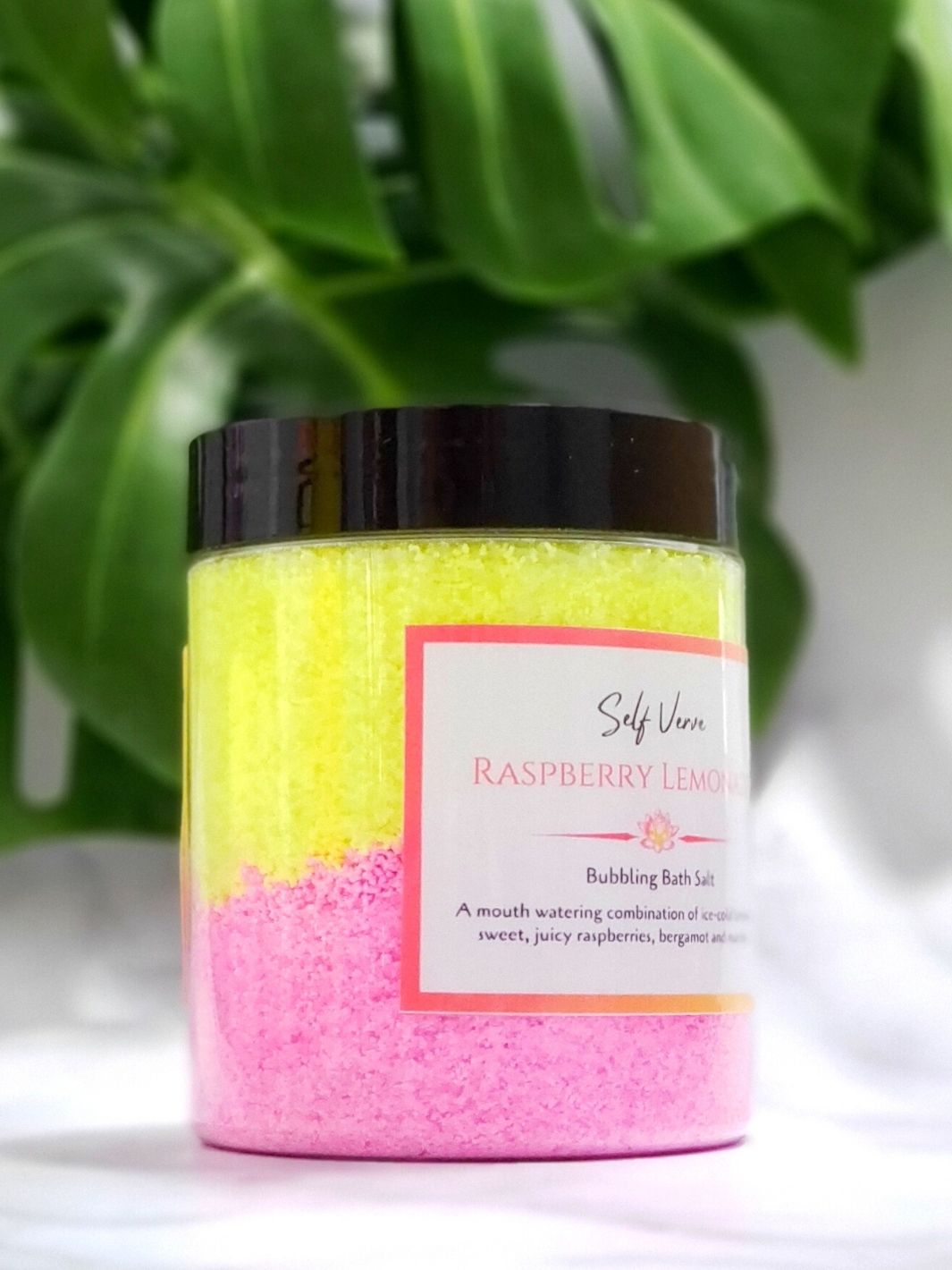 Raspberry Lemonade Bubbling Bath Salts